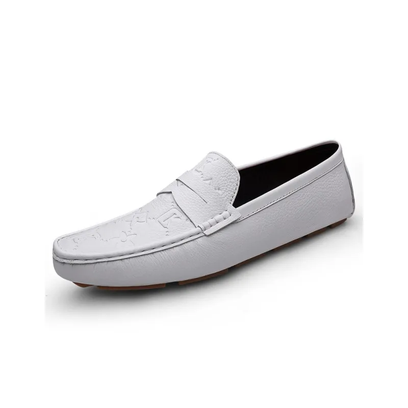 CKVUSAMG Beanie Shoes Men's White-1