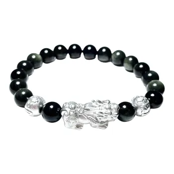 MALLDOER Obsidian Bracelets Unisex