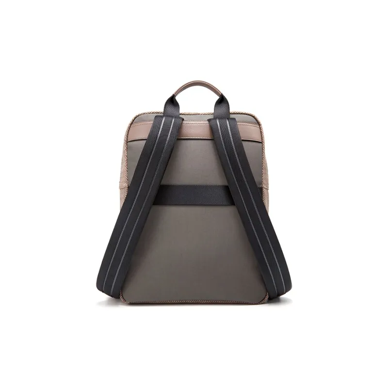 BVP Cow Leather Vintage Travel Backpack 15.6 Inches Laptop Bag Regular Unisex Brown-1