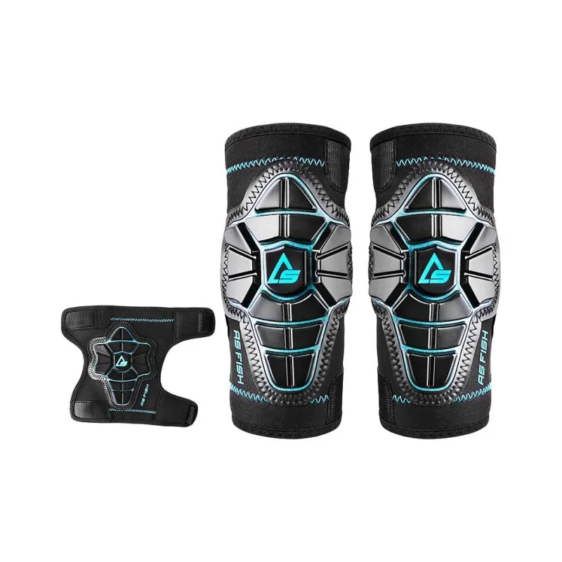 AS FISH Roller Skating Protective Gears-4