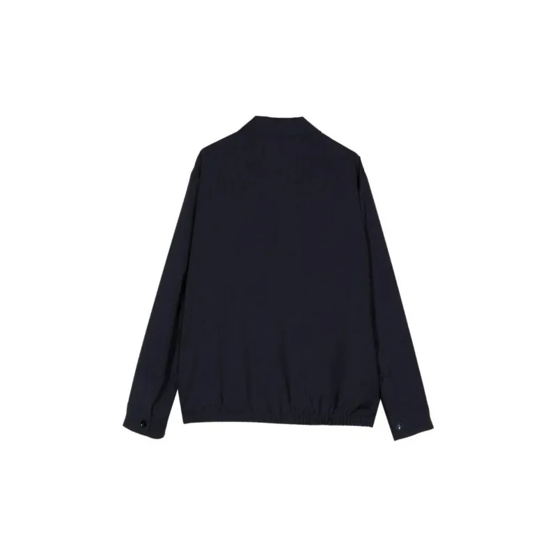 Barena Zip up Wool Shirt Jacket-1