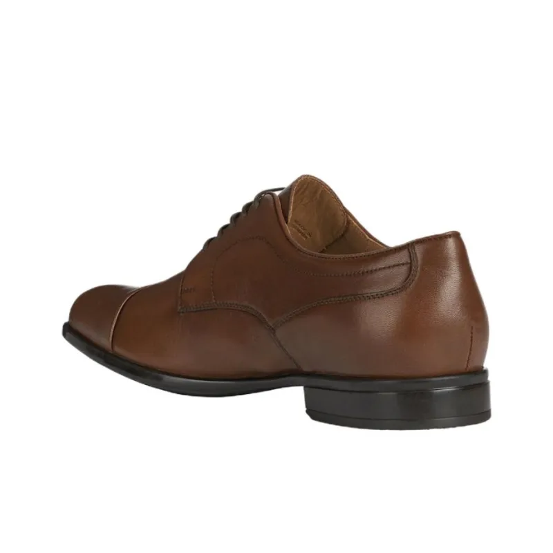 GEOX Dress Shoes Men Low Top Brown-5