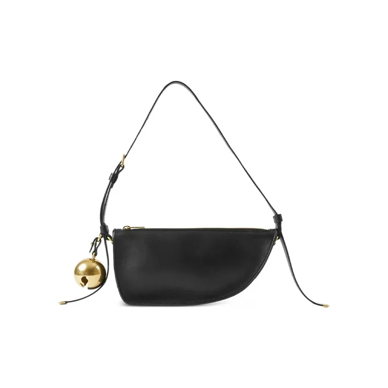 Burberry Mini Shield Leather Shoulder Bag-2