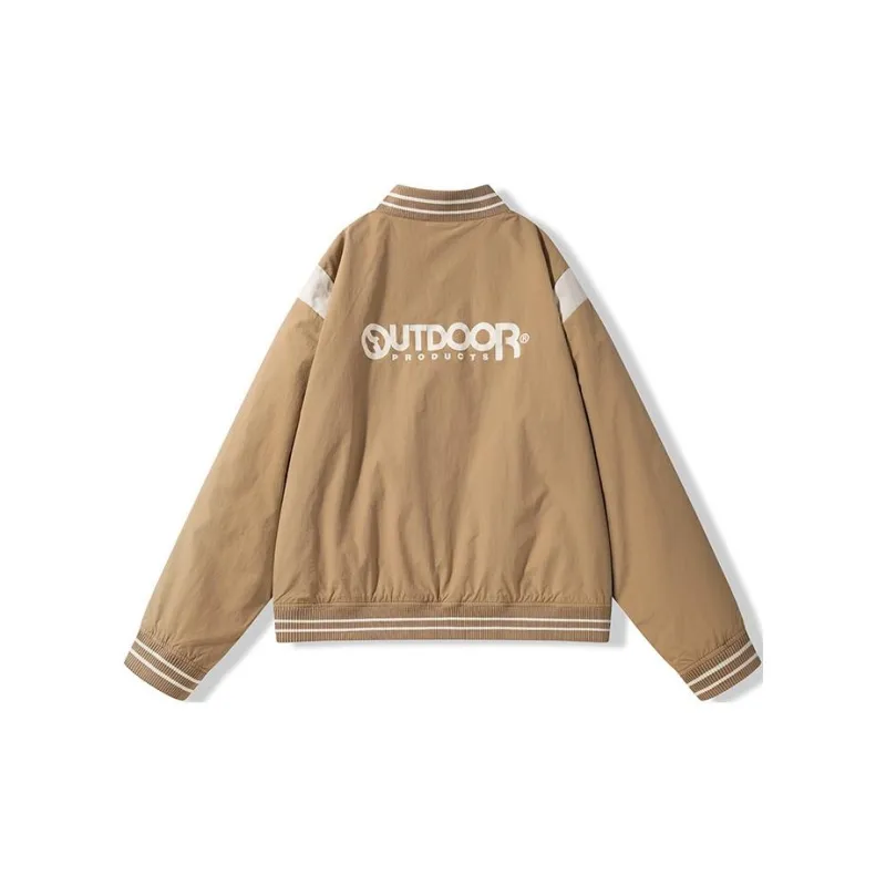OUTDOOR PRODUCTS Baseball Jacket Women's Tea Brown-1