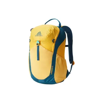 GREGORY Polyester Outdoor Hiking Bag Backpack Men's Lake Yellow