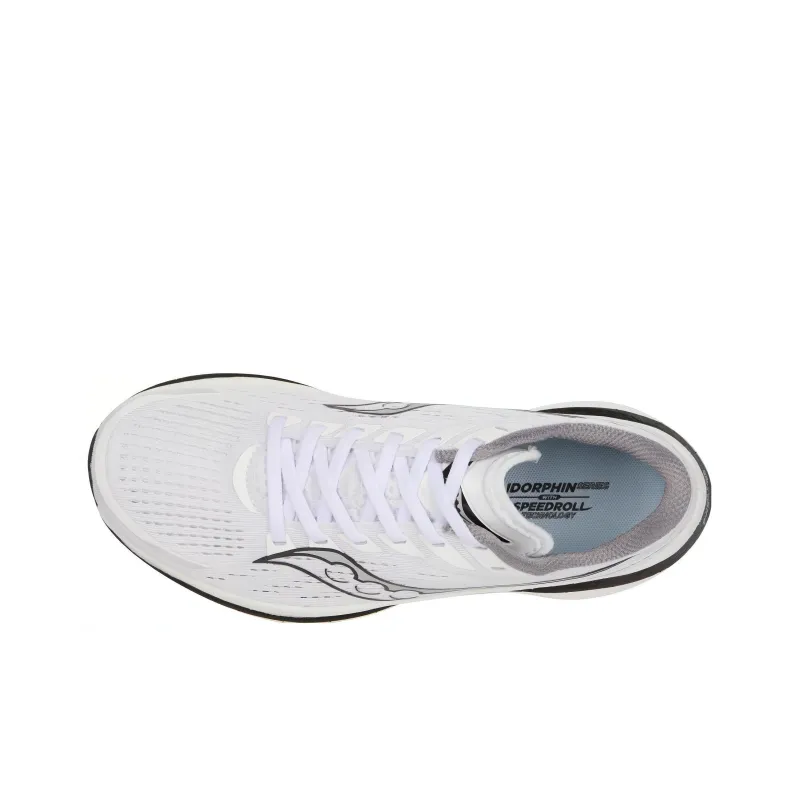 Saucony Endorphin Speed 3 Anti-Slip Wear-Resistant Low-Top Training Running Shoes Women's White Black-2
