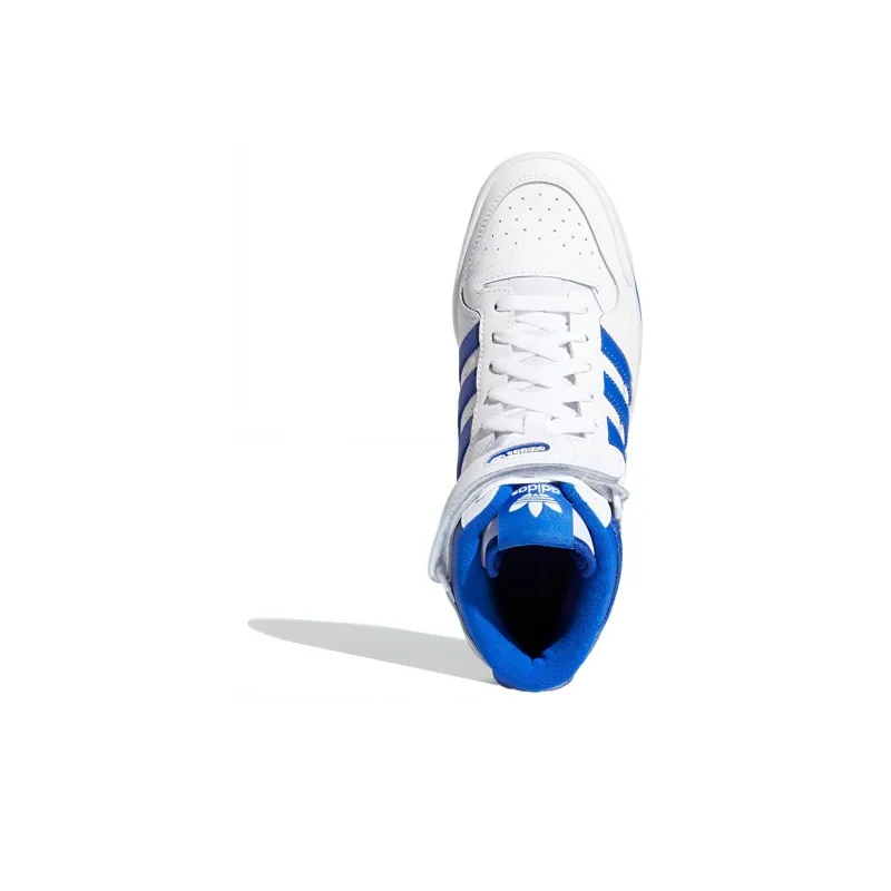 Adidas Forum Mid White Royal Blue Women's-4
