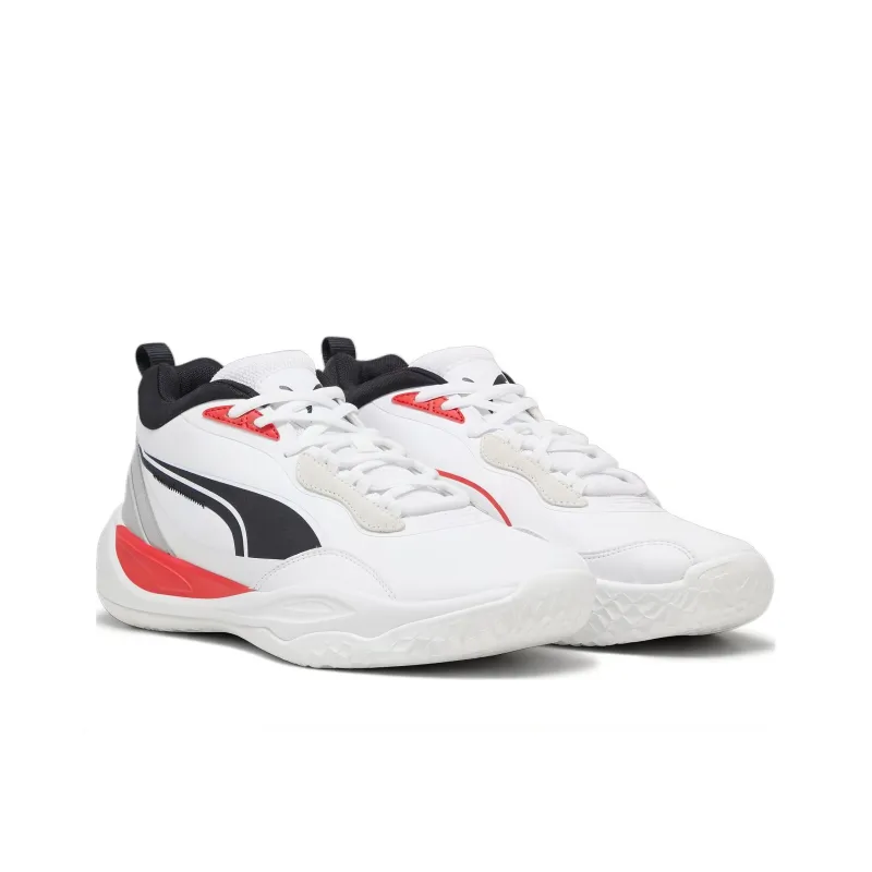 PUMA Playmaker Pro Plus 'White Black Red'-3