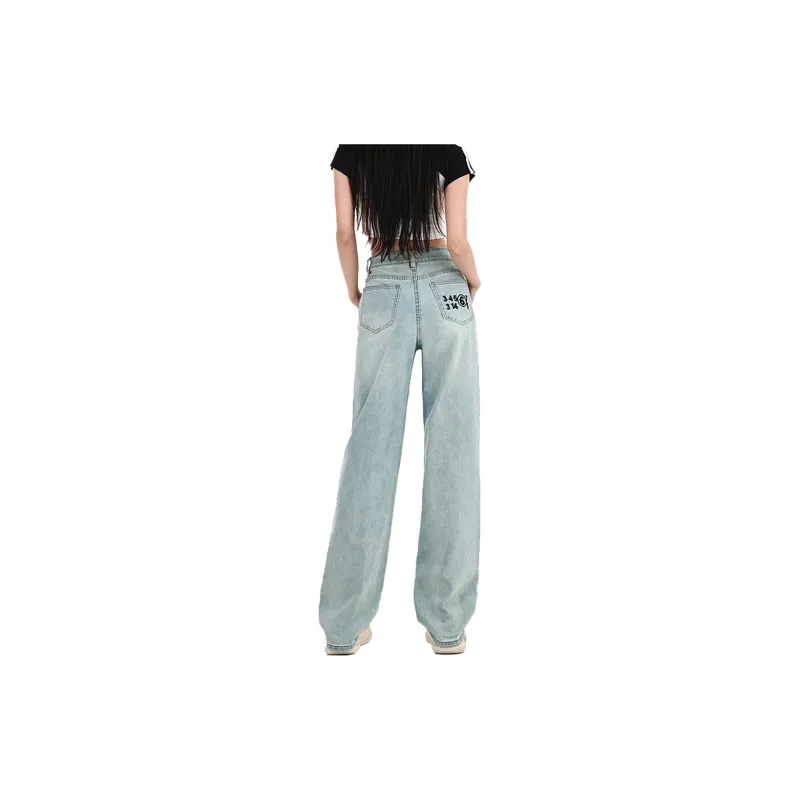Concubine Zhu Jeans Women's Emerald Green-1