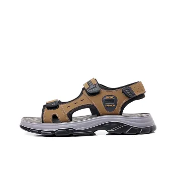 Medd Beach Sandals Men Black/Khaki