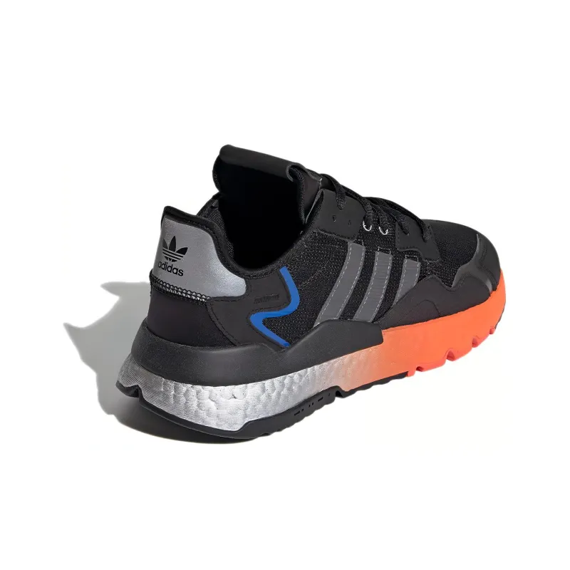 Adidas Nite Jogger Black Orange Silver-3