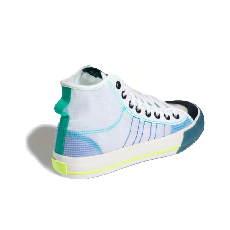 Nizza Adidas Originals High Rf 'White Lush Blue'-3