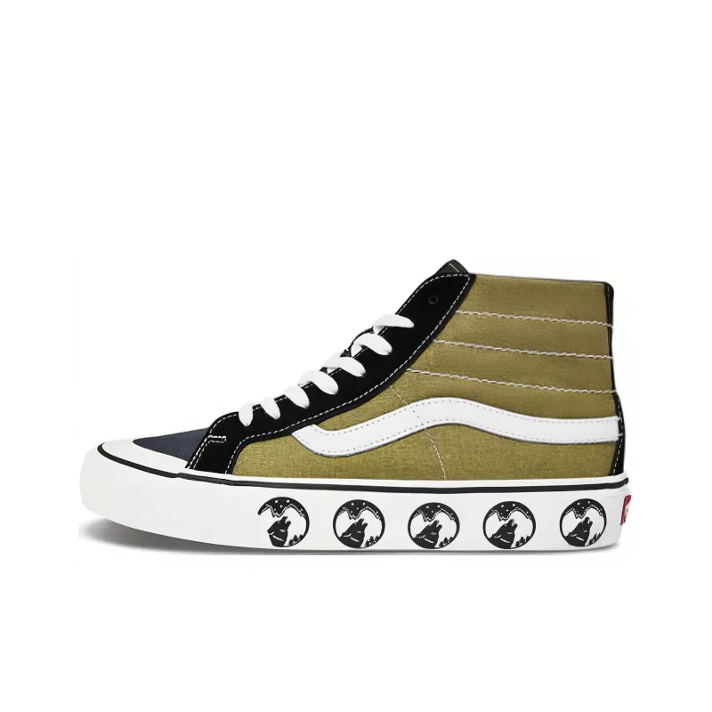 Vans SK8 Hi 138 Decon Sf 'Black Green'-0