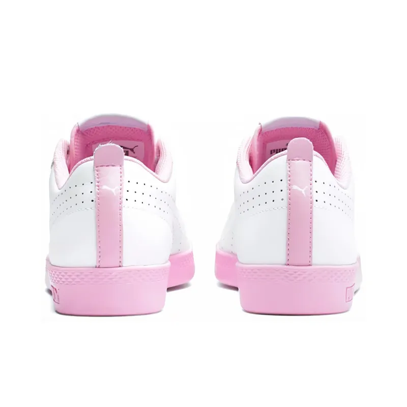 PUMA Smash V2 Perf White/Pink Women's-3