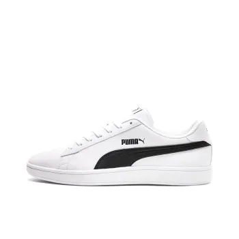 PUMA Smash V2 Buck Wear-resistant And Lightweight Low-Top Skateboard Shoes Unisex White