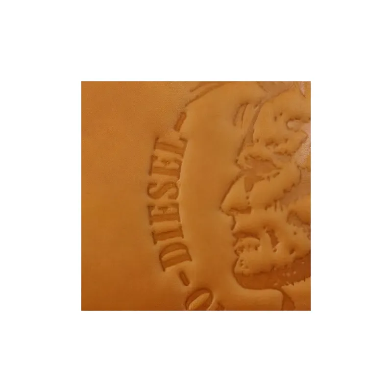 DIESEL Cow Leather Wallet Men's Gold Brown-4