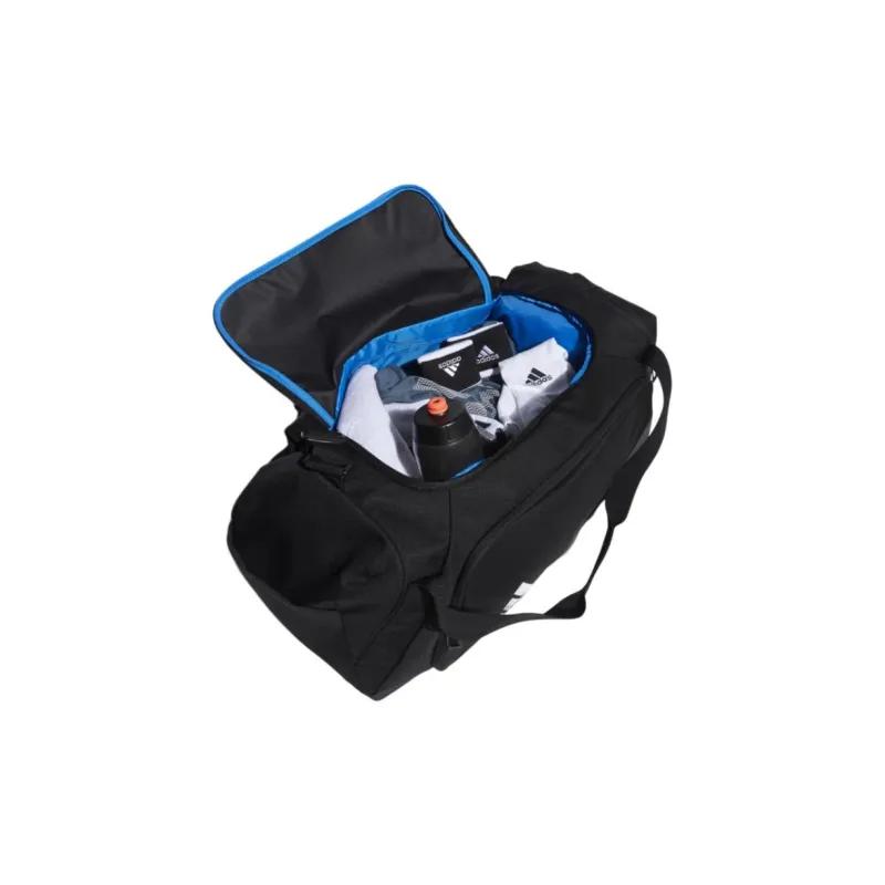 Adidas Polyester Portable Crossbody Bag, Travel Bag, Gym Bag Unisex Black-3