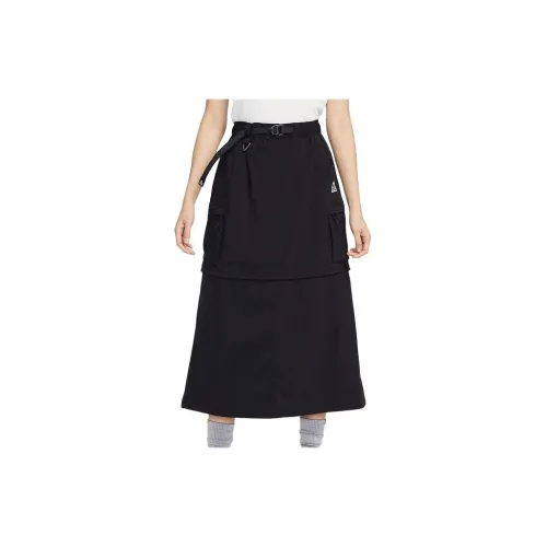 Nike ACG Casual Long Skirts Women's Black