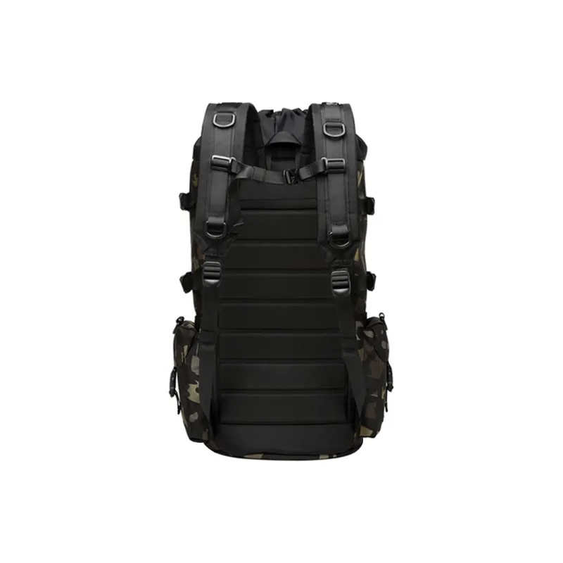 CMLZIUA High quality Fabric Backpack Regular Men's Black \ Camouflage \ Deep Red-7