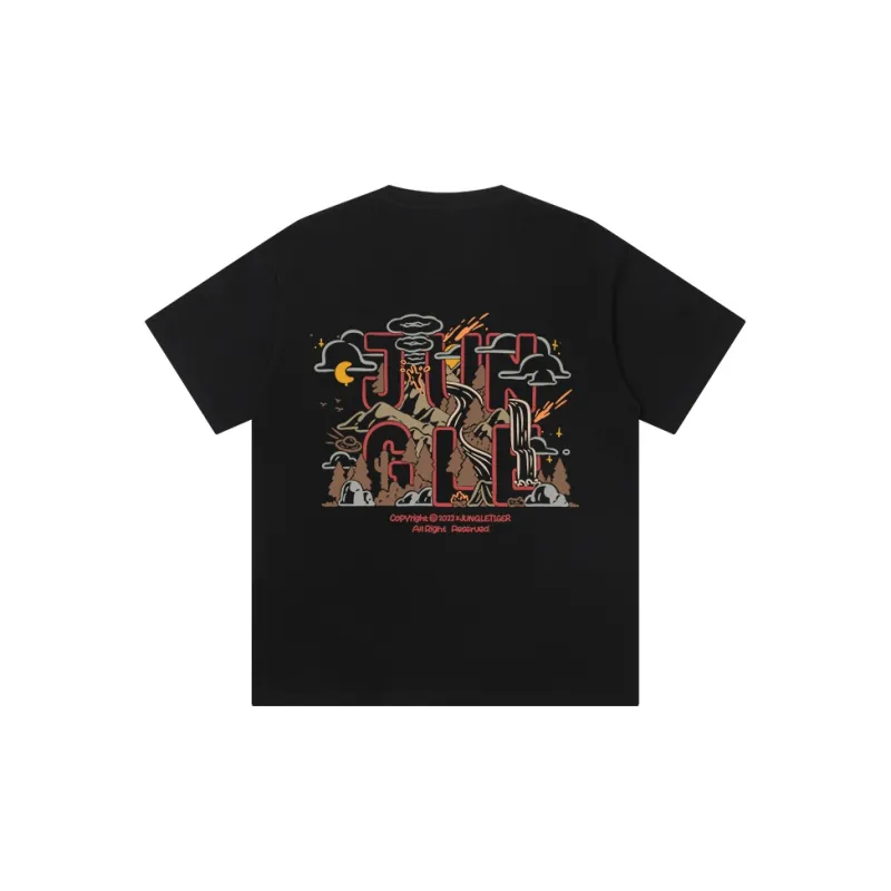 JUNGLE TIGER T Shirts Unisex-3