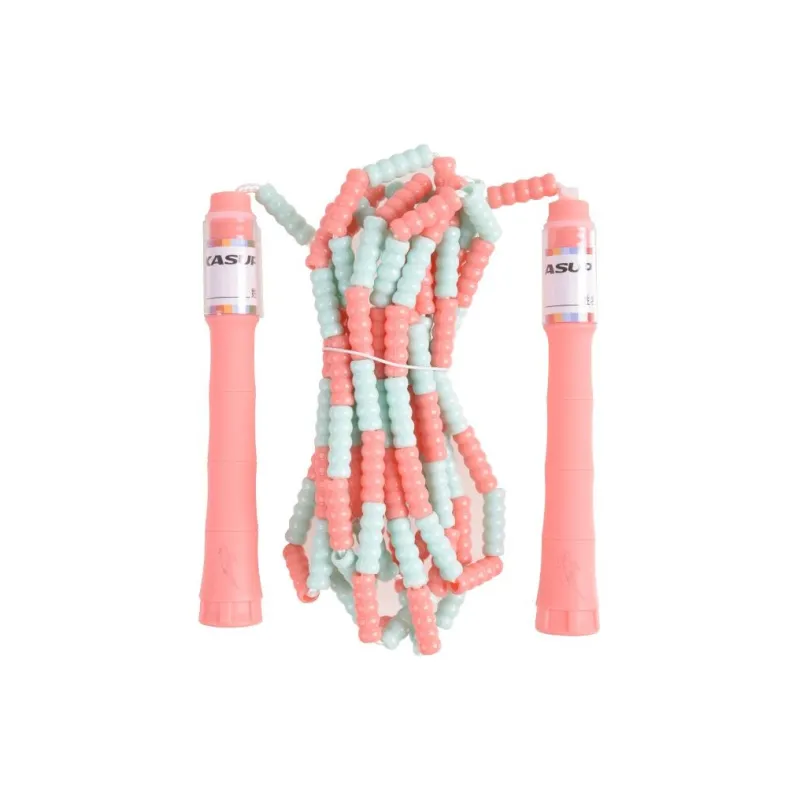 KASUP Sports & Fitness Non Countable Jump Ropes Fitness Crowd Handle Material PP, Rope Material PVC 2.8M-3