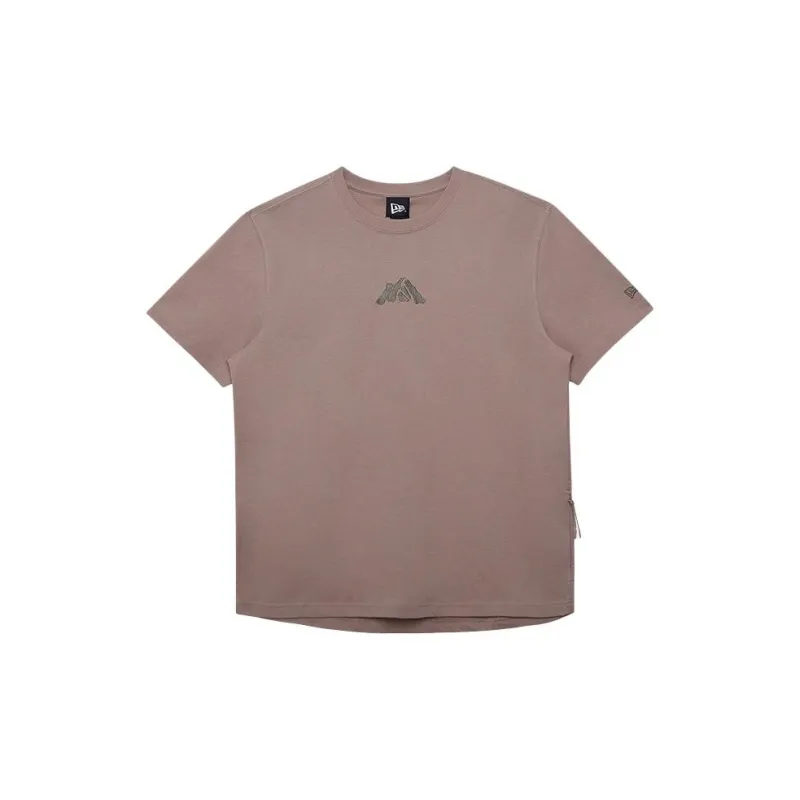New Era SS24 T Shirt Unisex Gray Brown-1