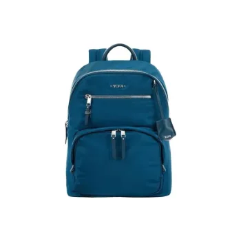 TUMI Voyageur Polyamide Backpack Women's Dark Sapphire Green
