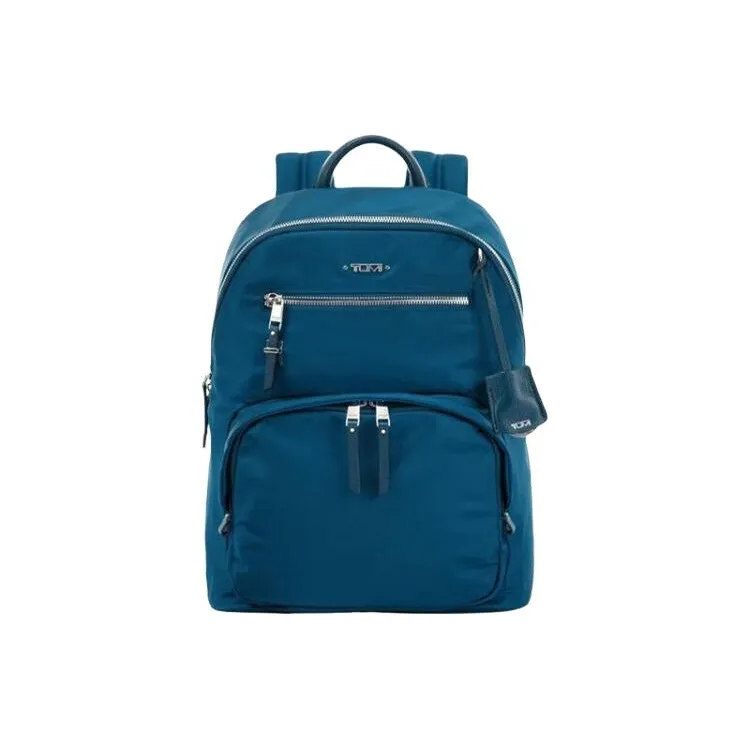 TUMI Voyageur Polyamide Backpack Women's Dark Sapphire Green-0