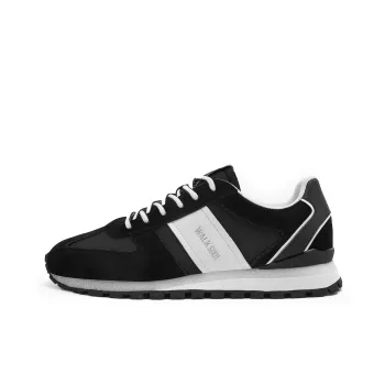 WALKSOUL Casual Shoes Men Low Top White/Black