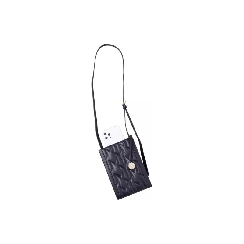 Julychagall Calfskin Crossbody Bag Shoulder Bag Small Size Unisex Black-1