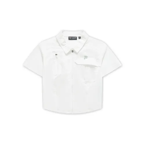 FILA FUSION URBAN TECH Shirts Women's White