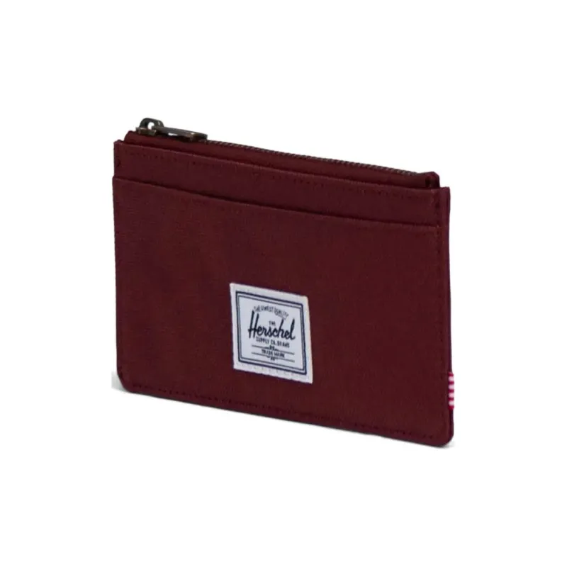 Herschel EcoSystem™ 600D Fabric Wallet Large Size Unisex Dark Red-1