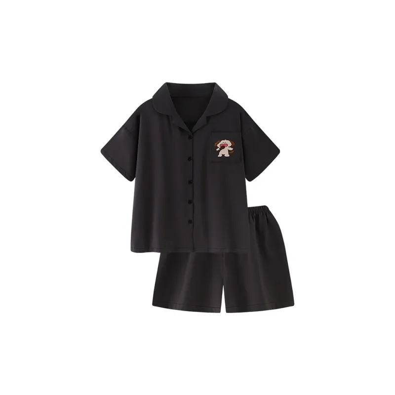 Beast's Secret Pajama Set Women's Black-0