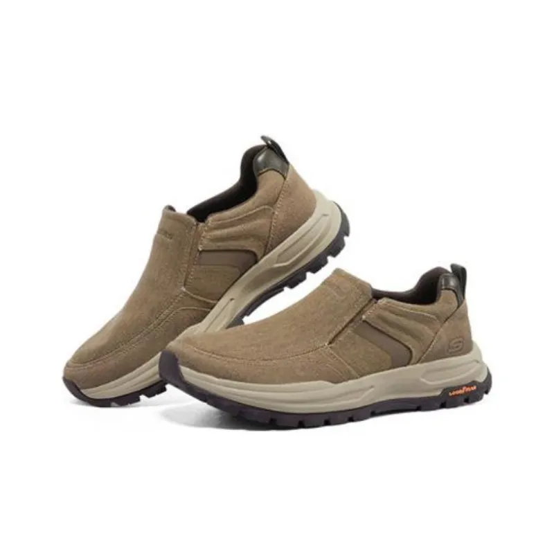 Skechers Zeller Shoes 'Tan Black'-2