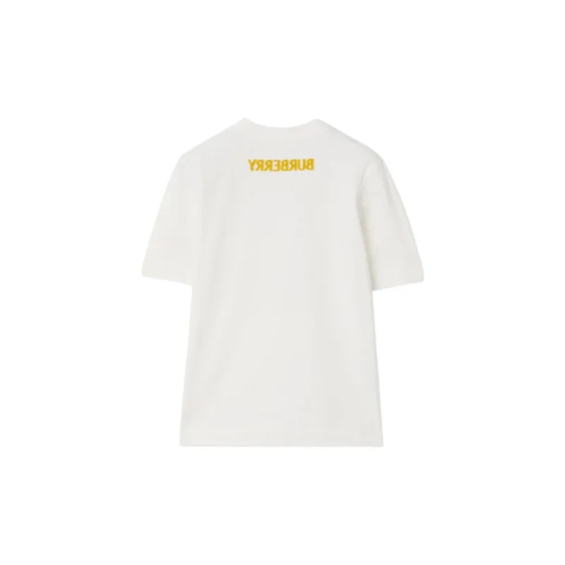 Burberry Logo Printed Crewneck T-Shirt-1