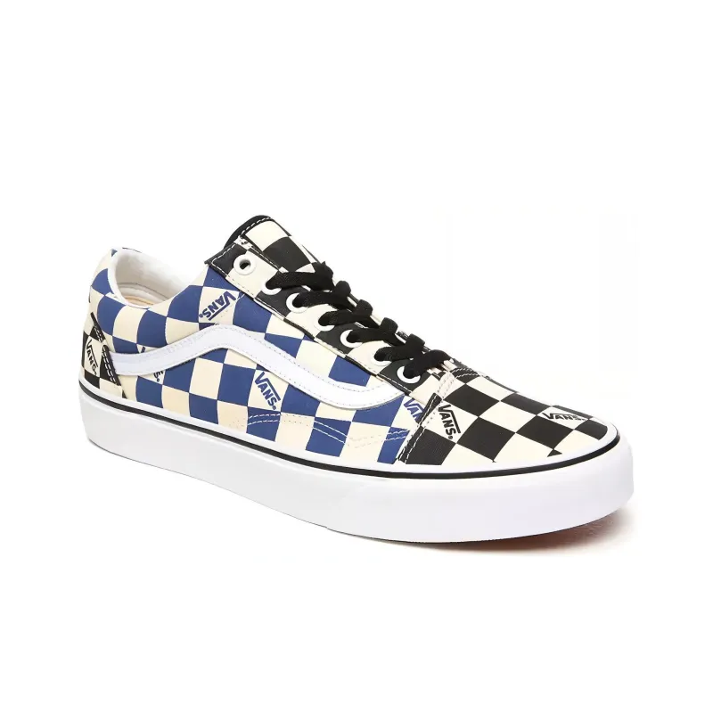 Vans Old Skool 'Big Check Black Navy'-2