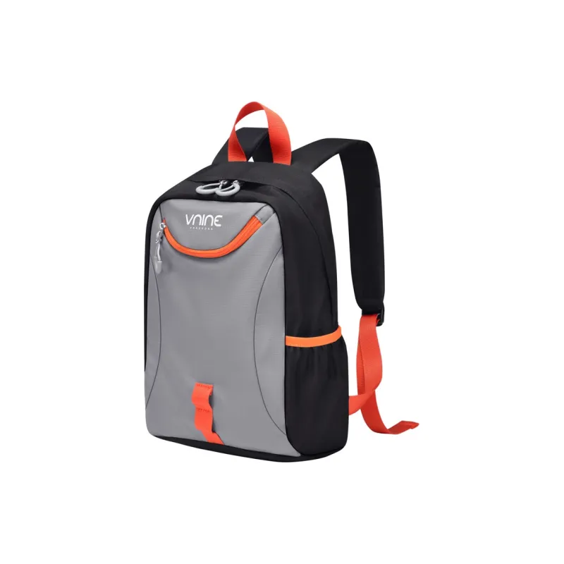 V.NINE Fabric Backpack Large Size Unisex Blue/Pink/Black-7