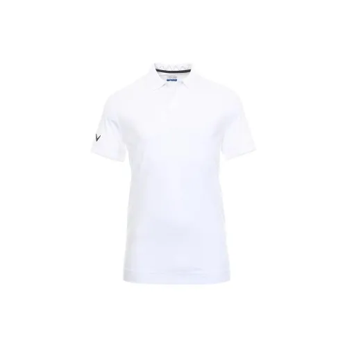 Callaway Polo Shirts Men Bright White