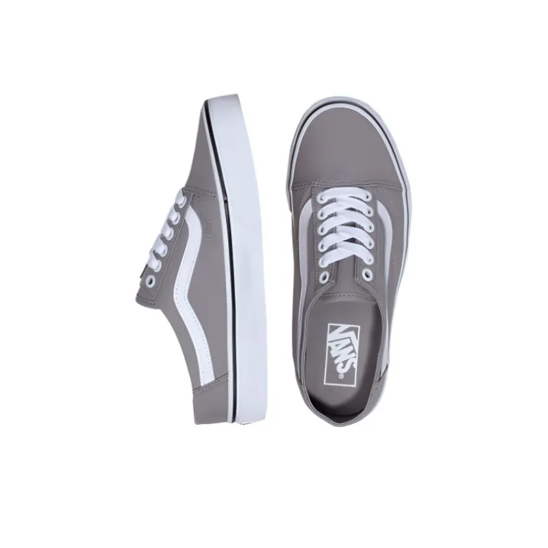 Vans Old Skool Mule 'Gray White'-2