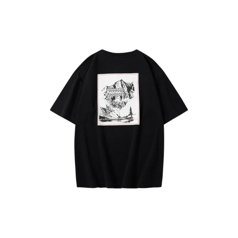 OUTDOOR PRODUCTS T Shirt Unisex Classic Black-1