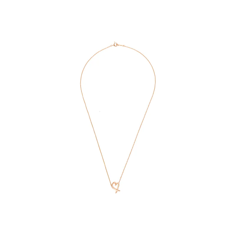 TIFFANY & CO. 18K Rose Gold Necklaces Women's-2