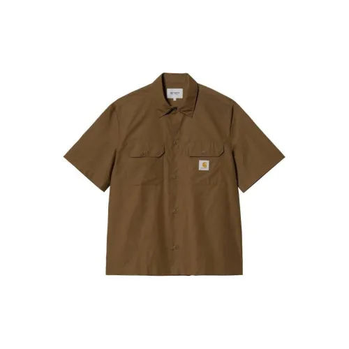 Carhartt WIP Shirts Men Brown