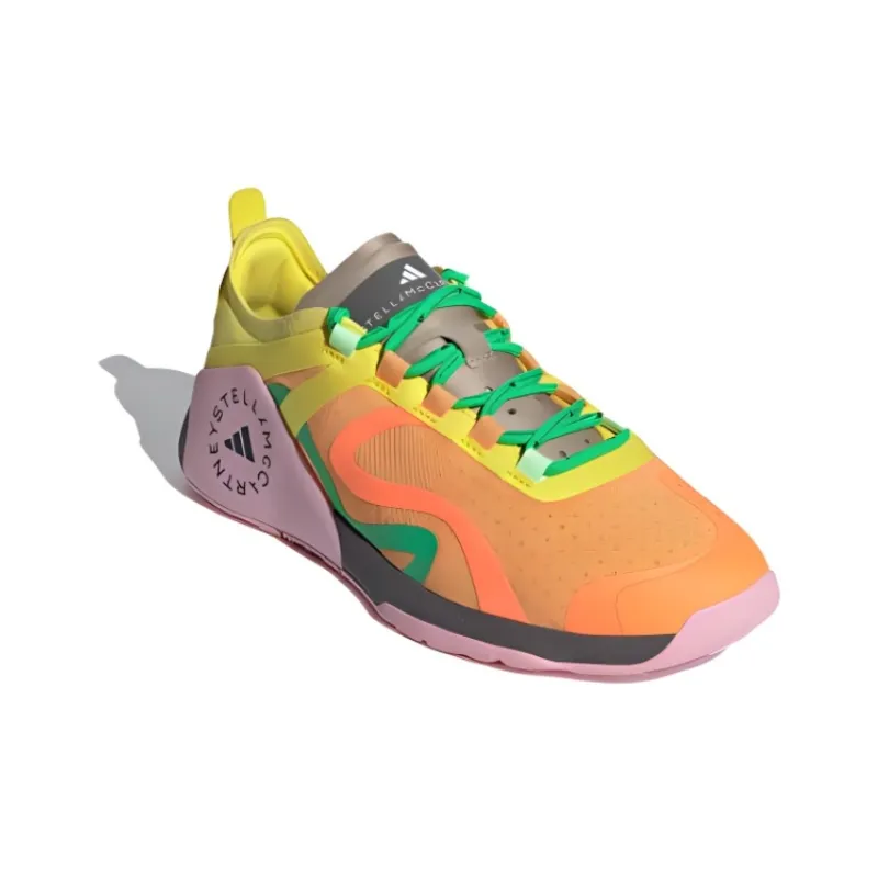 Adidas Dropset By Stella Mccartney Hazy Orange True Pink Bright Yellow Women's-2