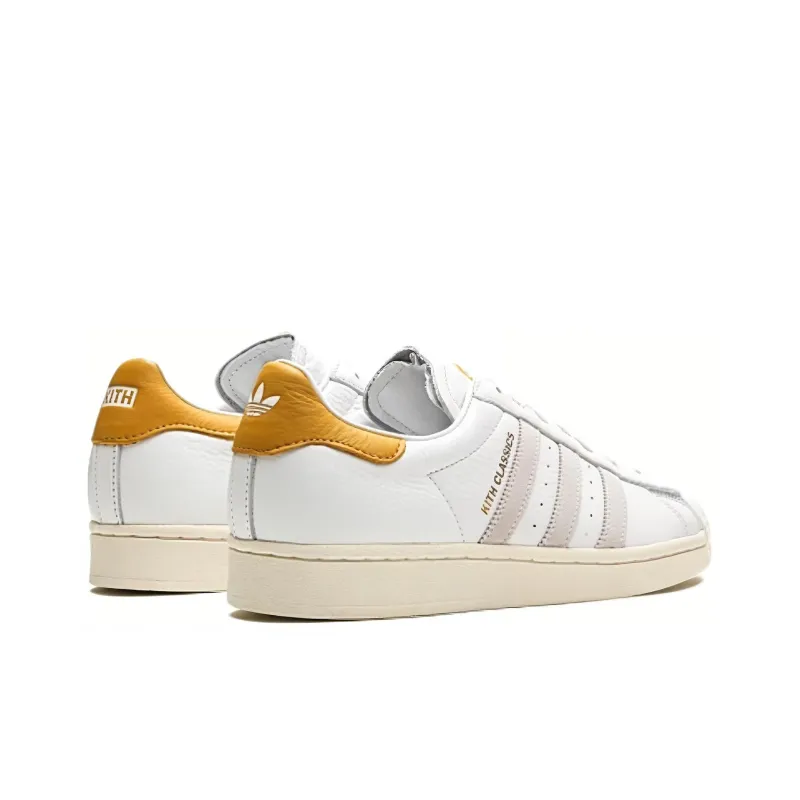 Adidas Superstar Kith Classics White Mango-3