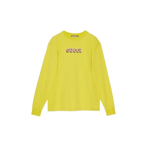 GUCCI T-Shirts Men Yellow