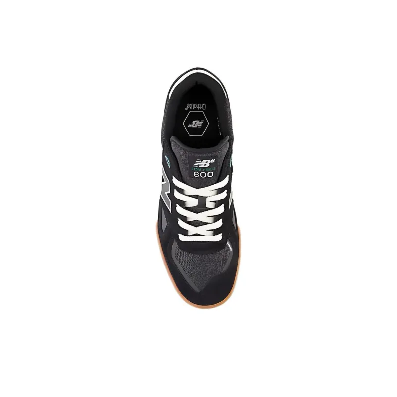 New Balance Numeric 600 Tom Knox Black White Gum-1