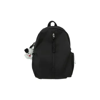 NOMK Nylon Backpack Regular Women's Black/White/Orange/Yellow/Green