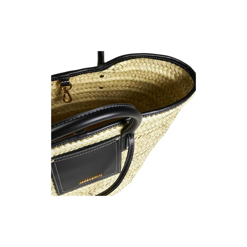 Jacquemus Le Panier Soli Open Top Tote Bag-4