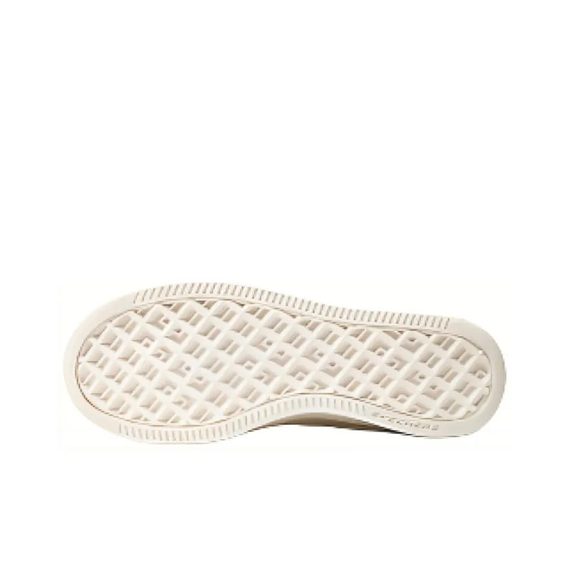 Skechers Cushioning Wear Resistant Low Top Skateboard Shoes Women's Ivory-3