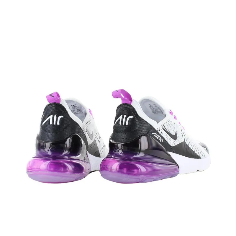 Nike Air Max 270 White Fuchsia Dream Women's-3